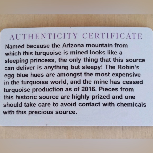 Elegant 31.06 tcw Genuine Arizona Sleeping Beauty Turquoise Necklace platinum SS - Picture 5 of 6